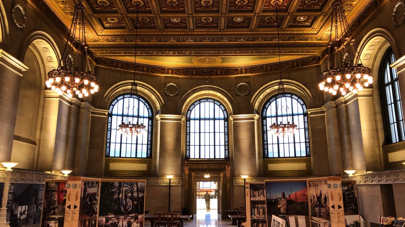 St Louis Public Library by Jonathan Cutrer