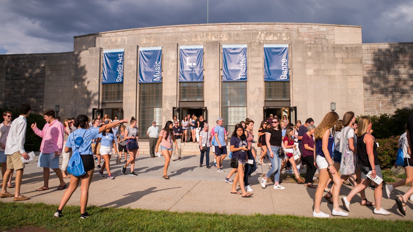 At Connecticut College by R Boed