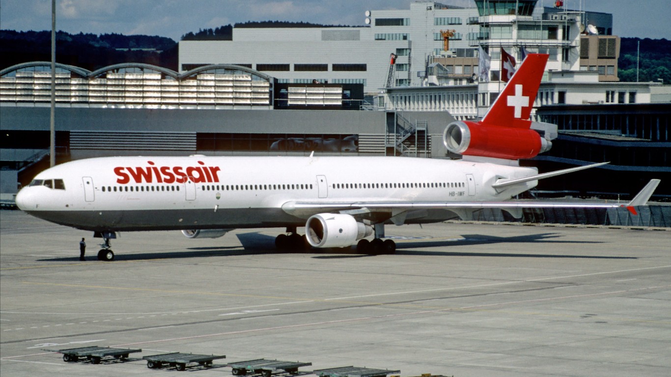 28as - Swissair MD-11; HB-IWF@... by Aero Icarus