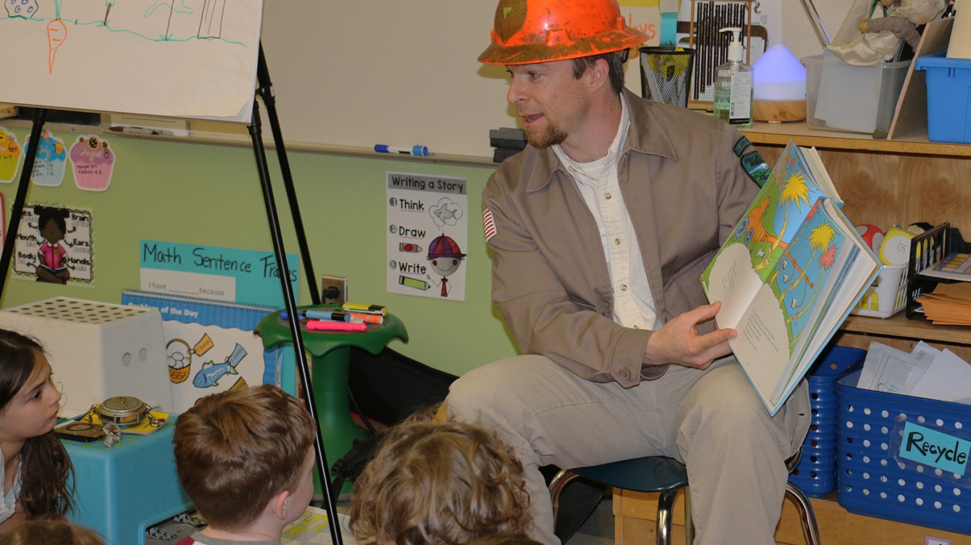 A forester goes to Buckman Ele... by Bureau of Land Management Oregon and Washington