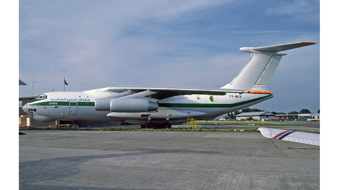 Algeria Air Force Ilyushin Il-76TD 7T-WIV by Richard Vandervord