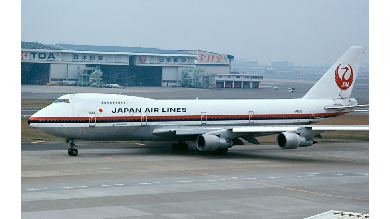 Japan Airlines JA8119 by Kjell Nilsson