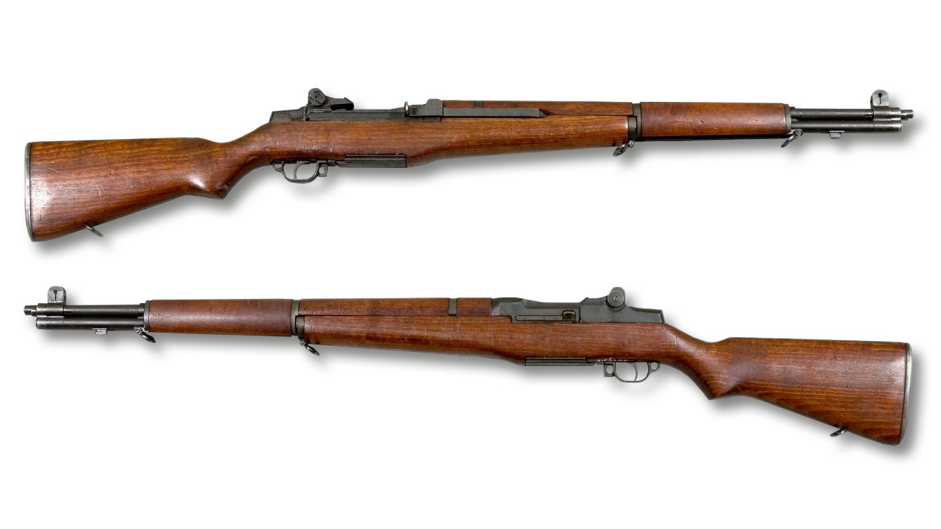 M1 Garand rifle USA noBG new by Armu00e9museum