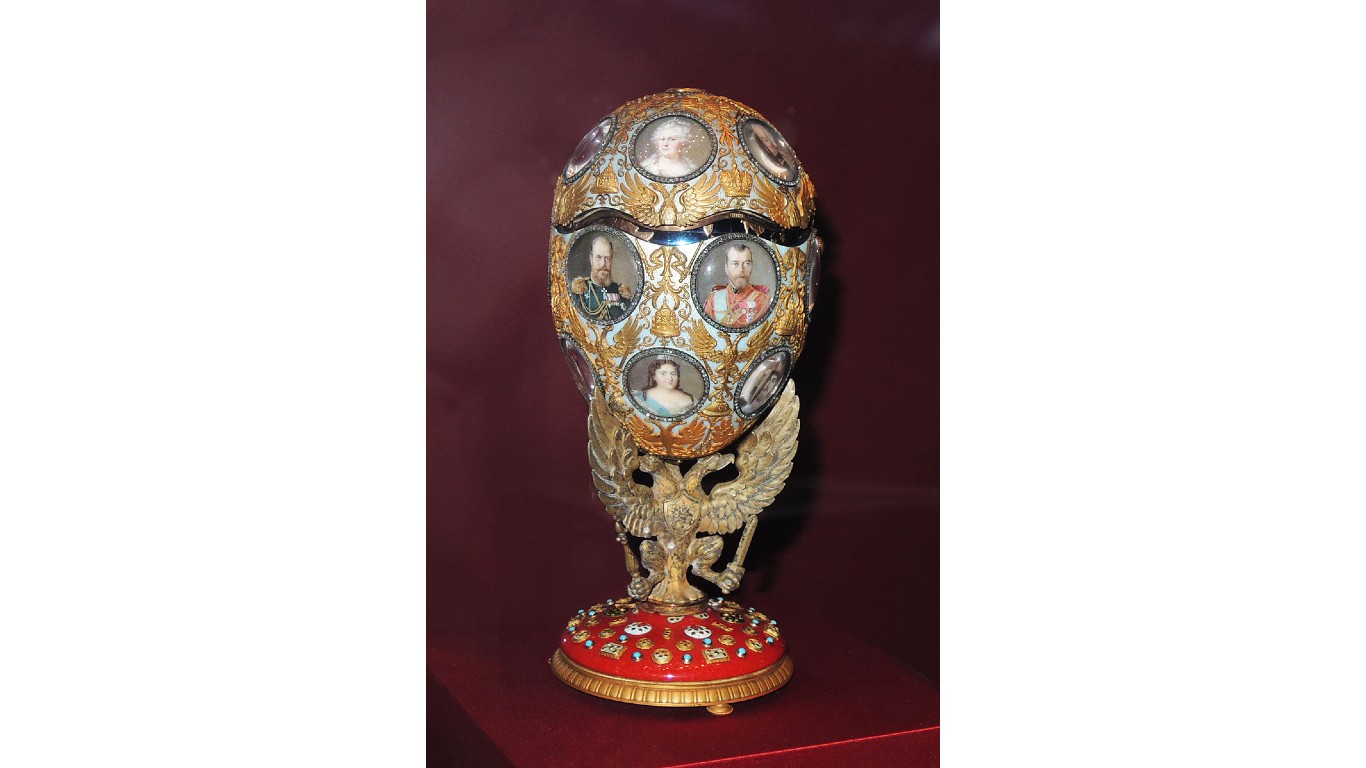 Romanov Tercentenary (Faberge egg) 02 by shakko by Shakko