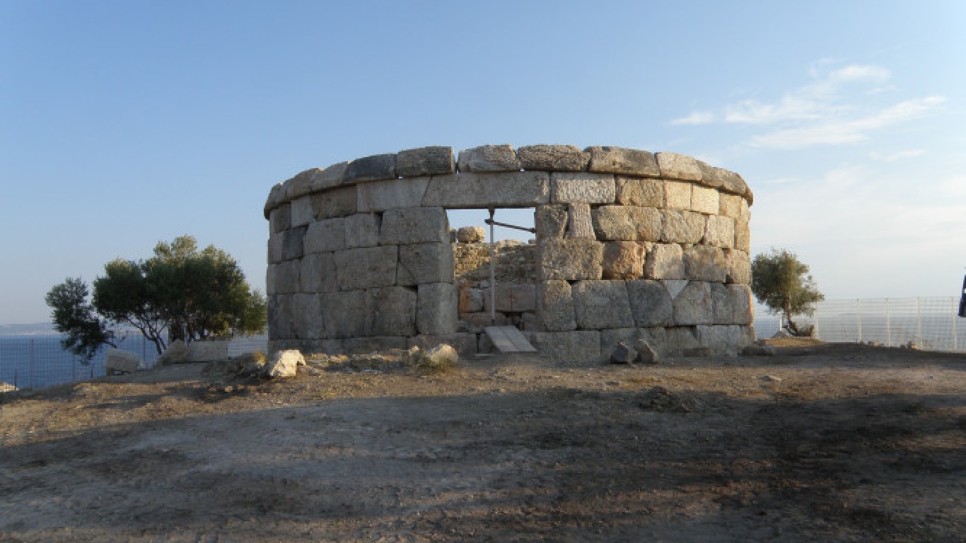 Circular funerary in Kolones by Maximosp1980