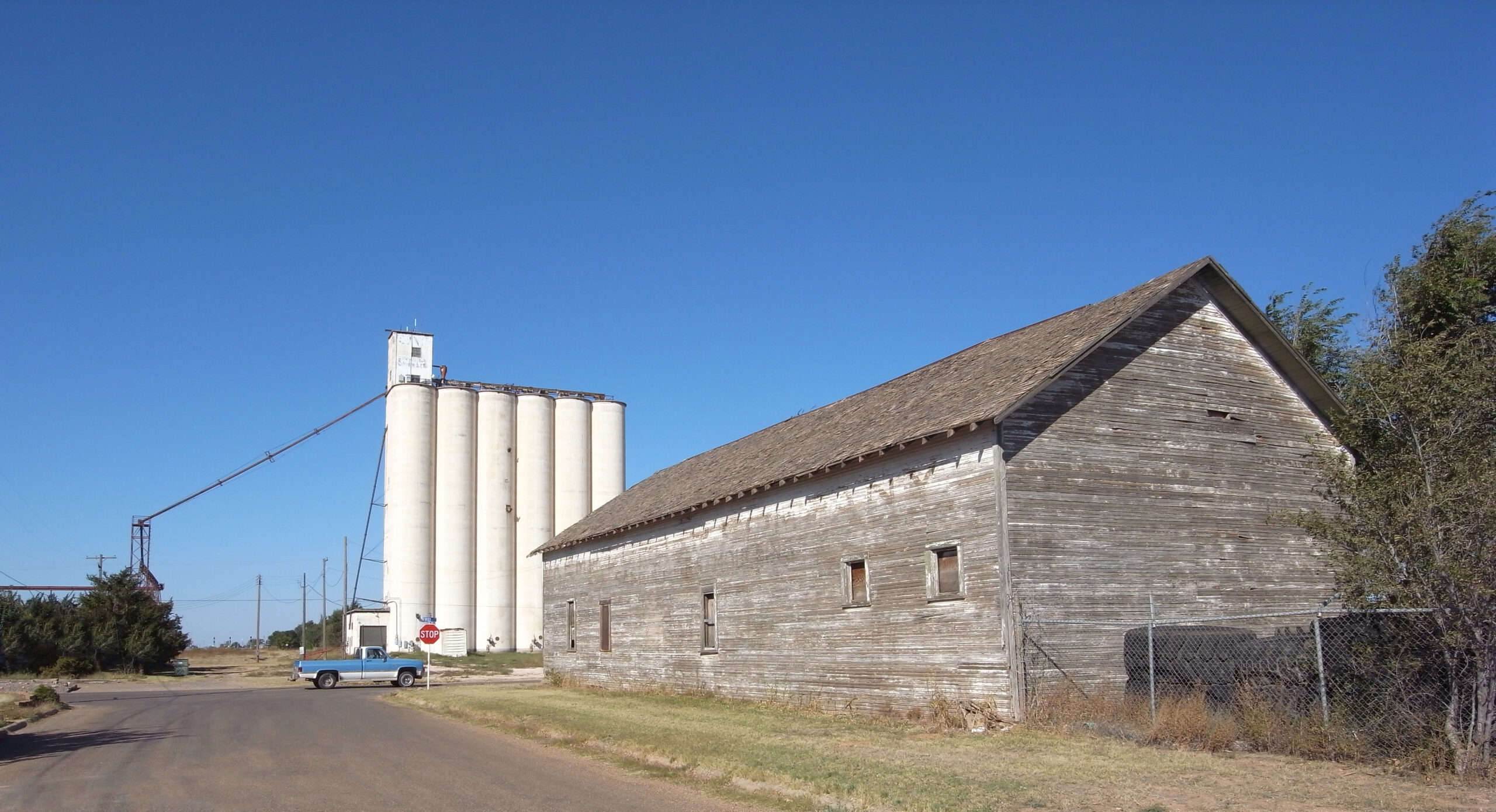 Texico New Mexico grain elevator 2010 by Leaflet