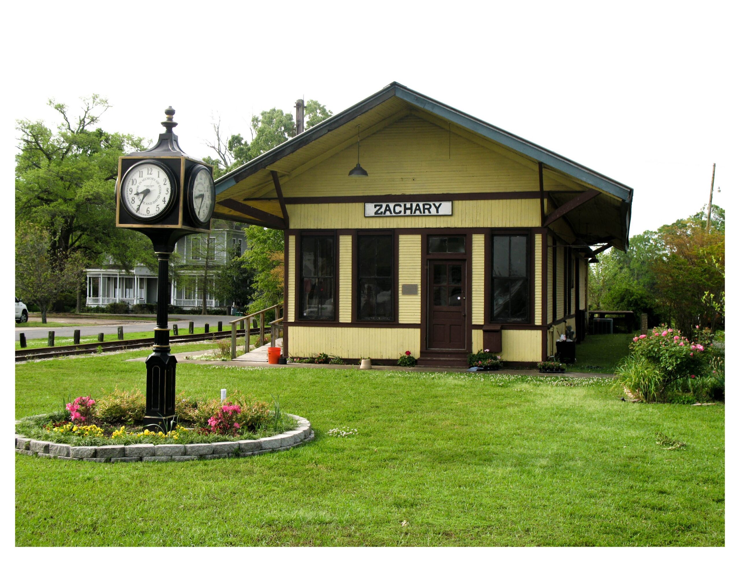 Zachary Railroad Depot by Jim Plylar