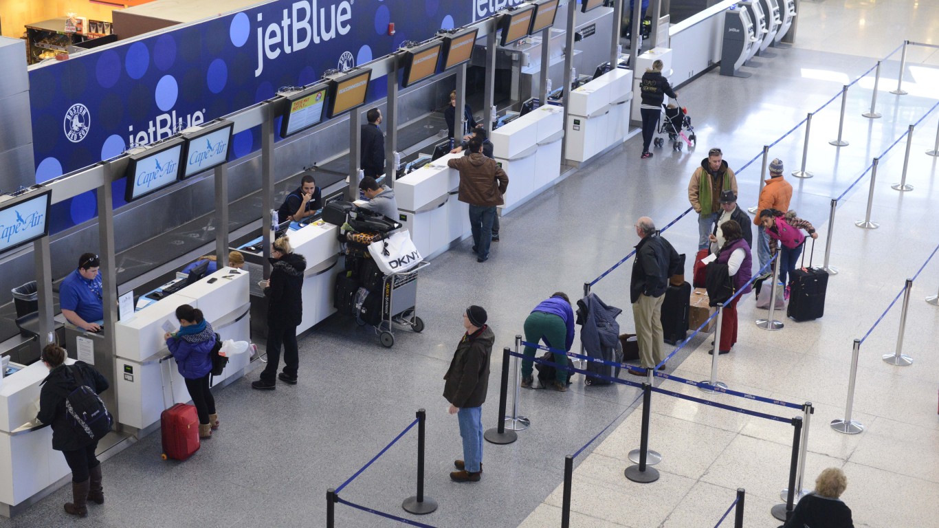 Boston Logan International Airport | Polar Vortex Weather System Brings Artic Temperatures Across Wide Swath Of U.S.