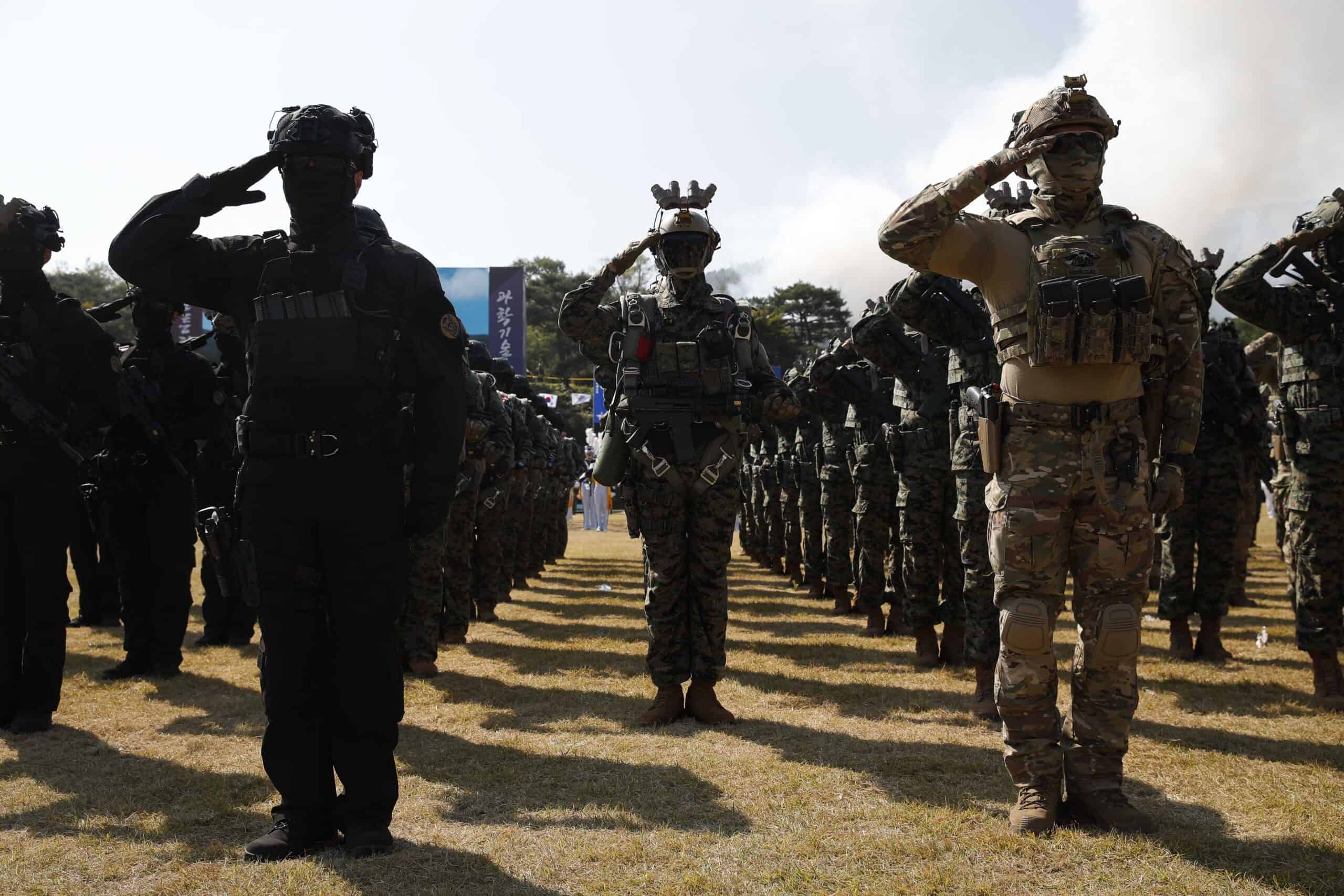 South Korea Holds 74th Armed Forces Day Ceremony