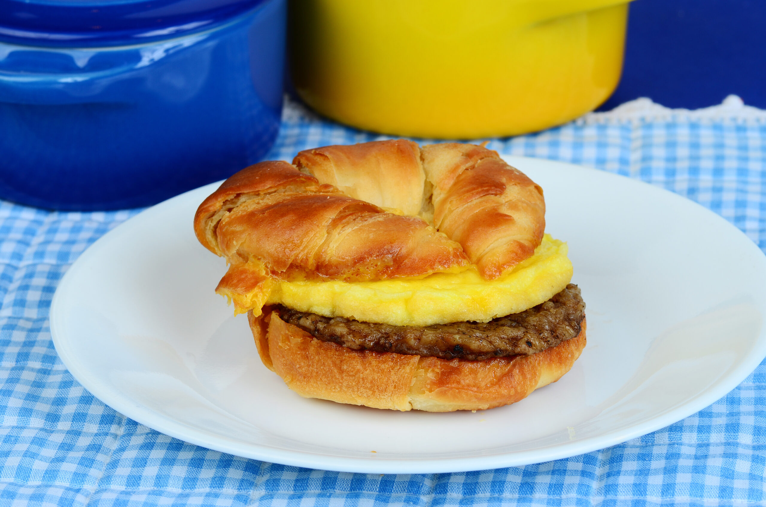 Sausage Egg Croissant