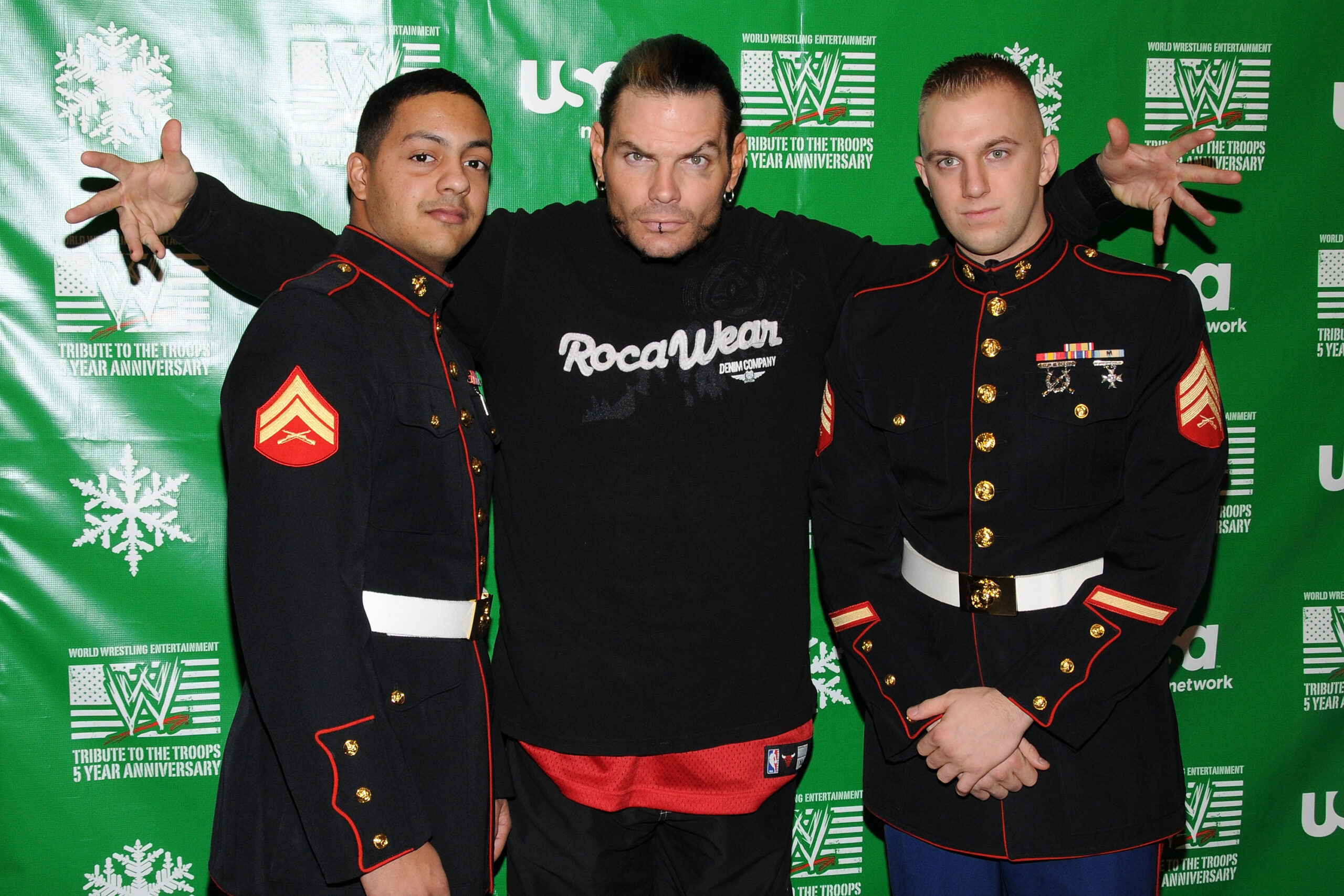WWE &amp; USA Network Help U.S Marine Corp Toys For Tots Foundation