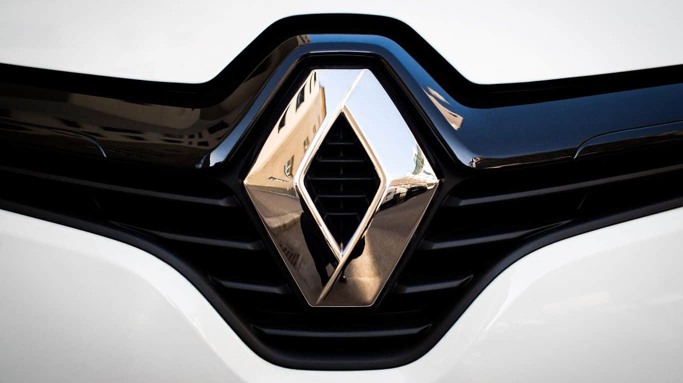 RENAULT badge on a car by Ivan Radic