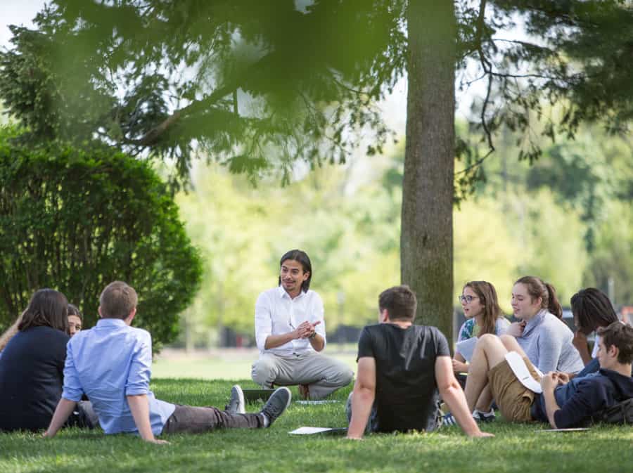 Jones Lawn, Riverdale Country School by Riverdale Country School