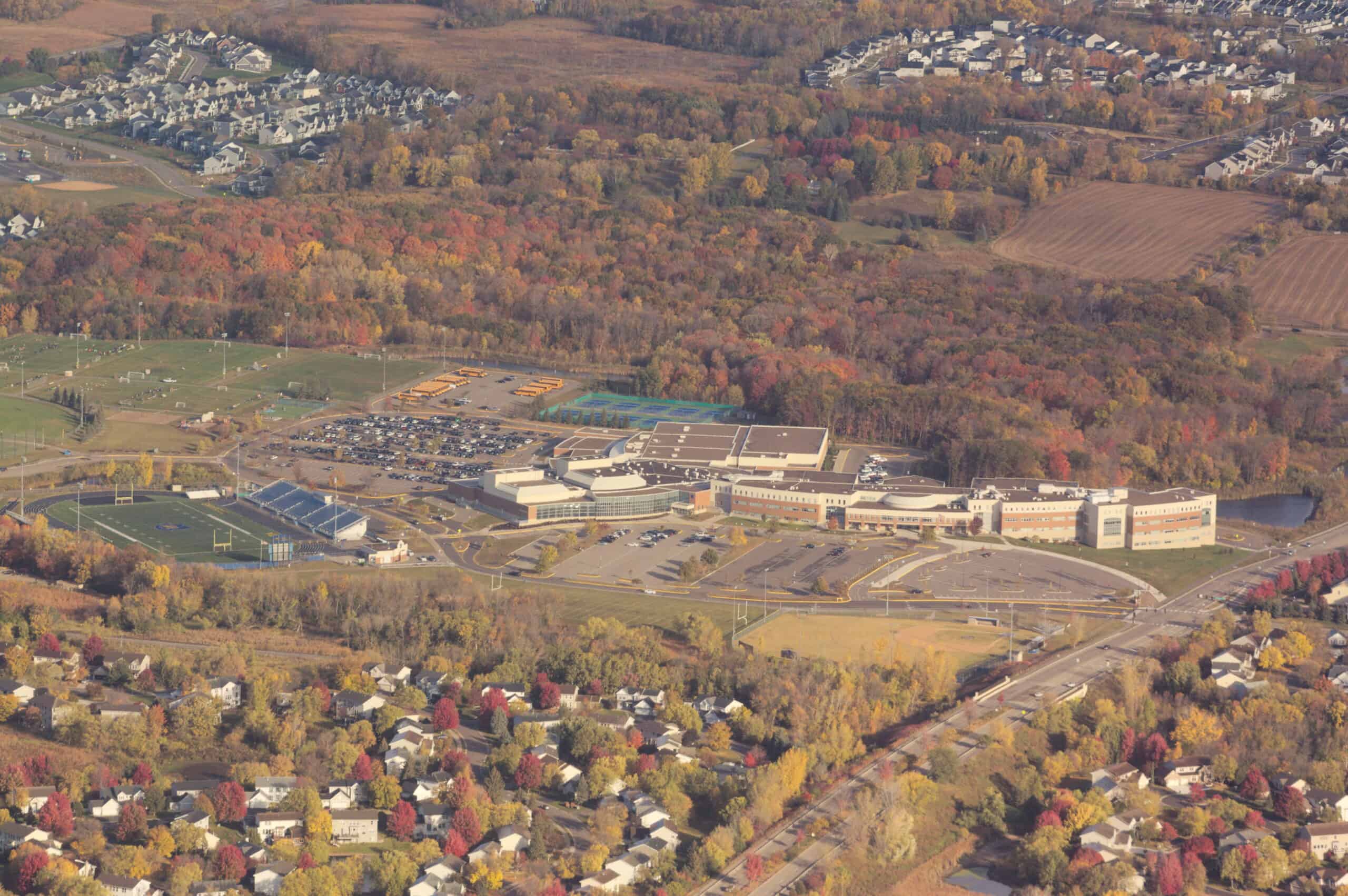 Wayzata High School by TimothyMN