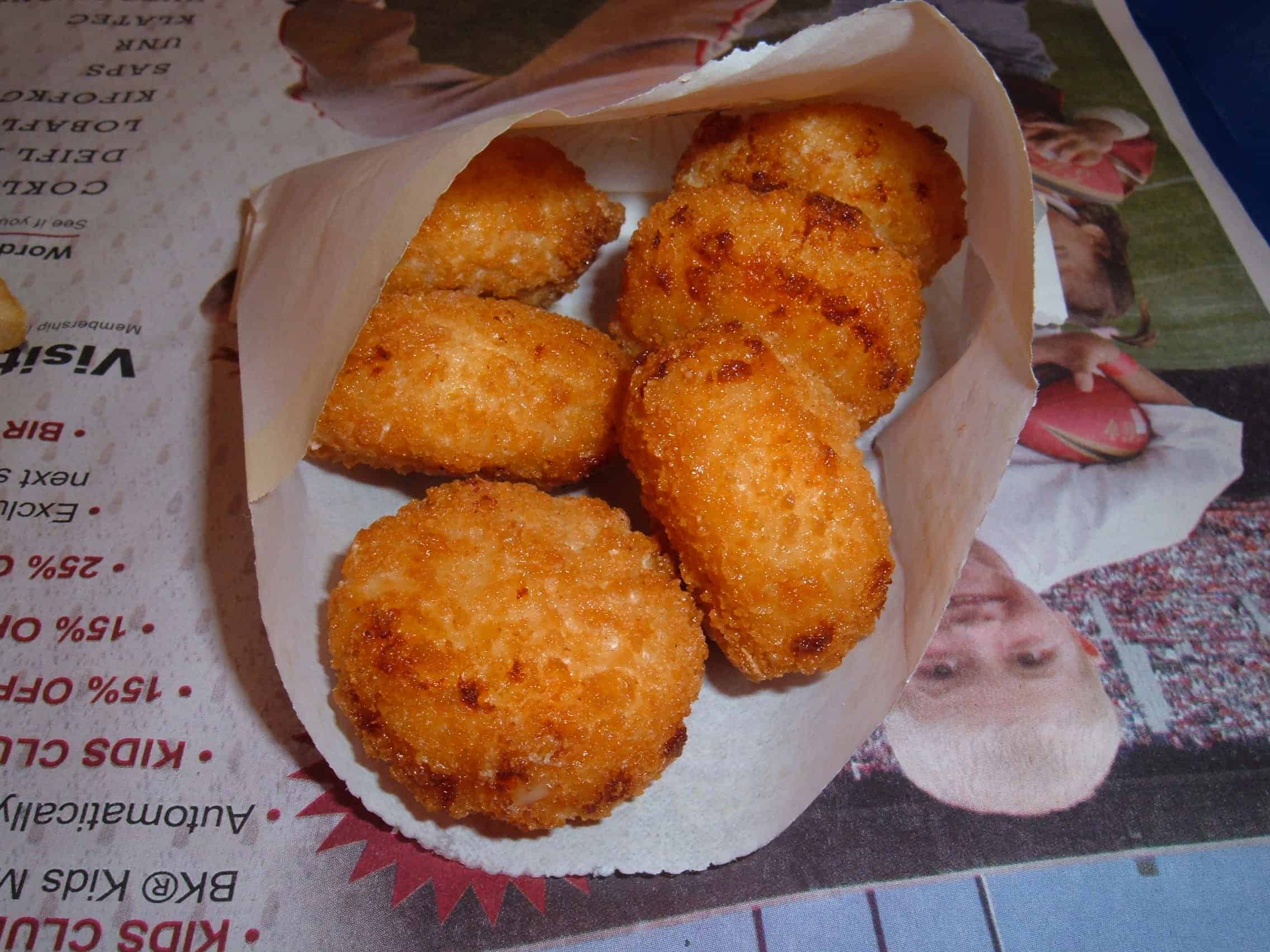 Burger King cheesy tots by BrokenSphere