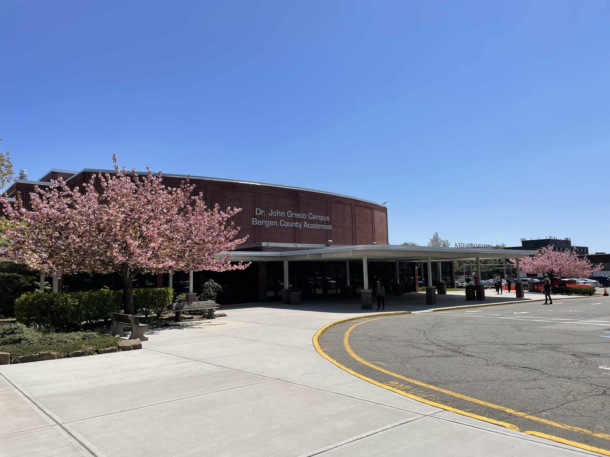 Bergen County Academies auditorium entrance 2022a by BappleBusiness