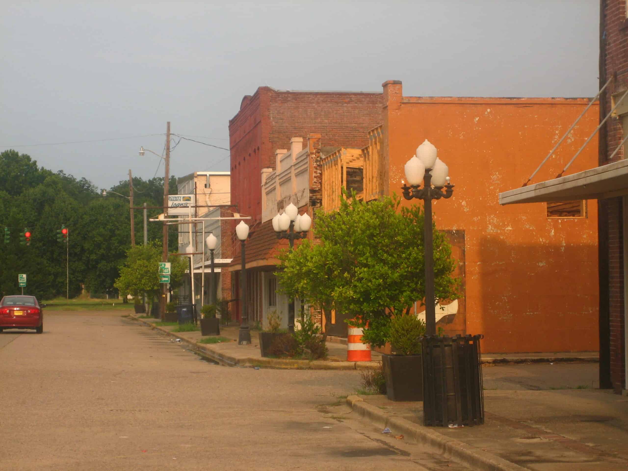 Downtown Ferriday by Billy Hathorn