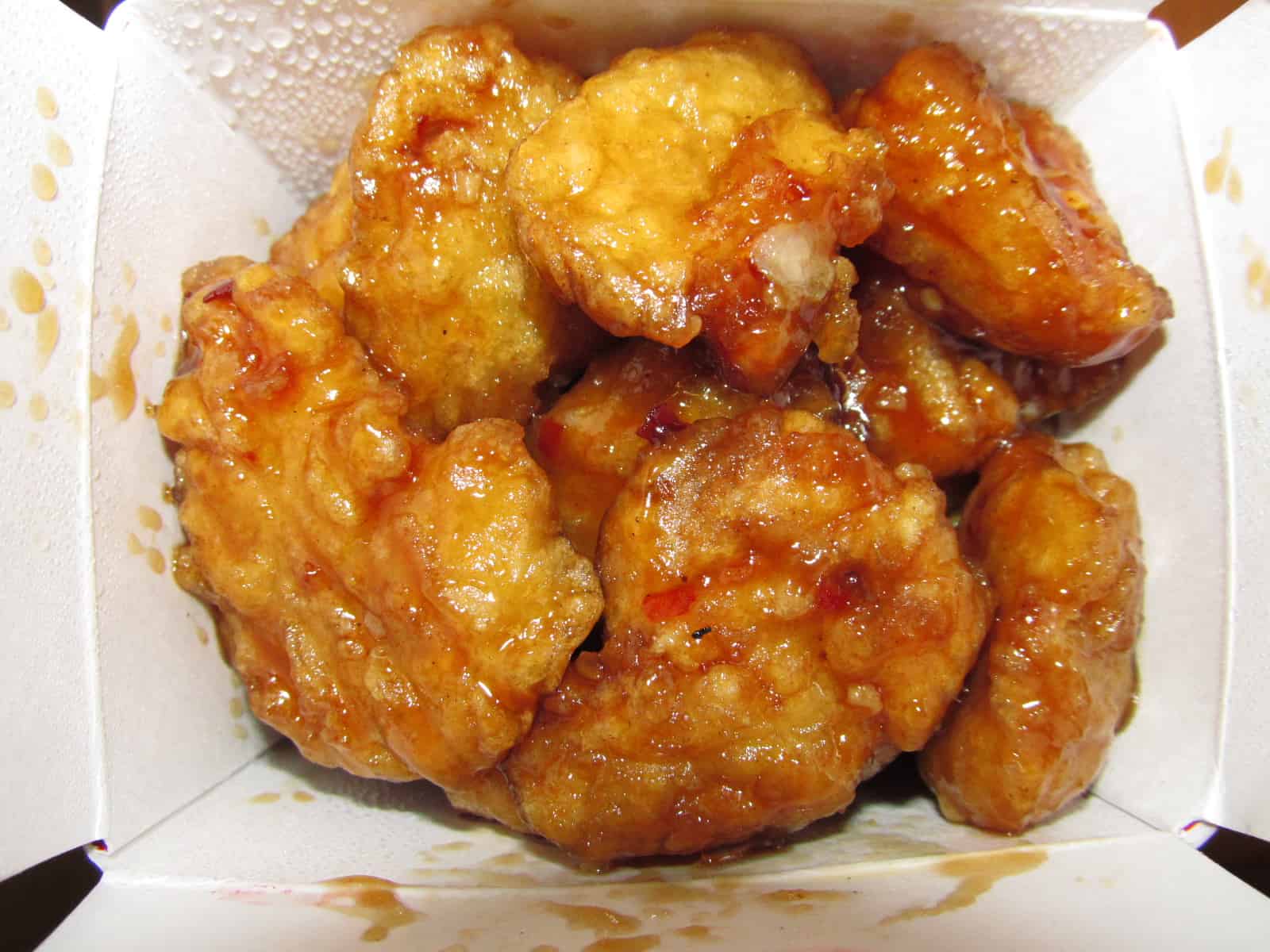 Panda Express orange chicken by Willis Lam