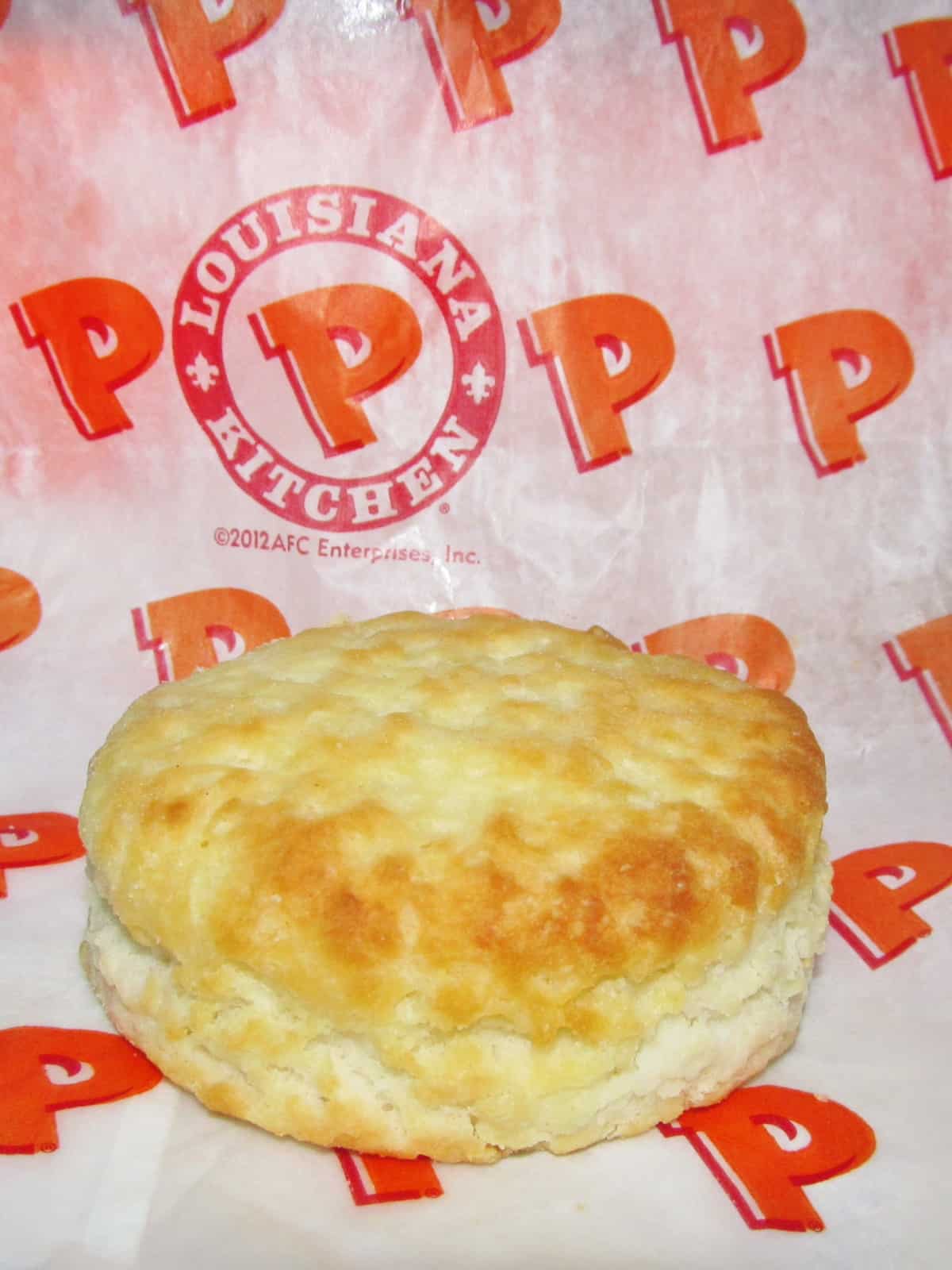 Popeyes biscuit by Willis Lam