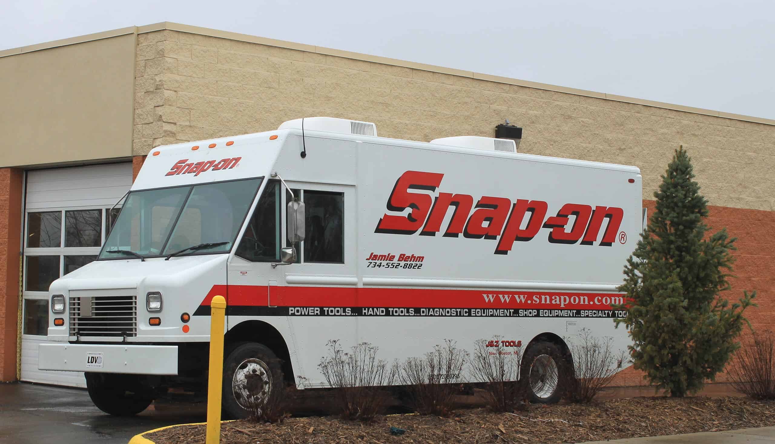 Snap-on dealer van by Dwight Burdette