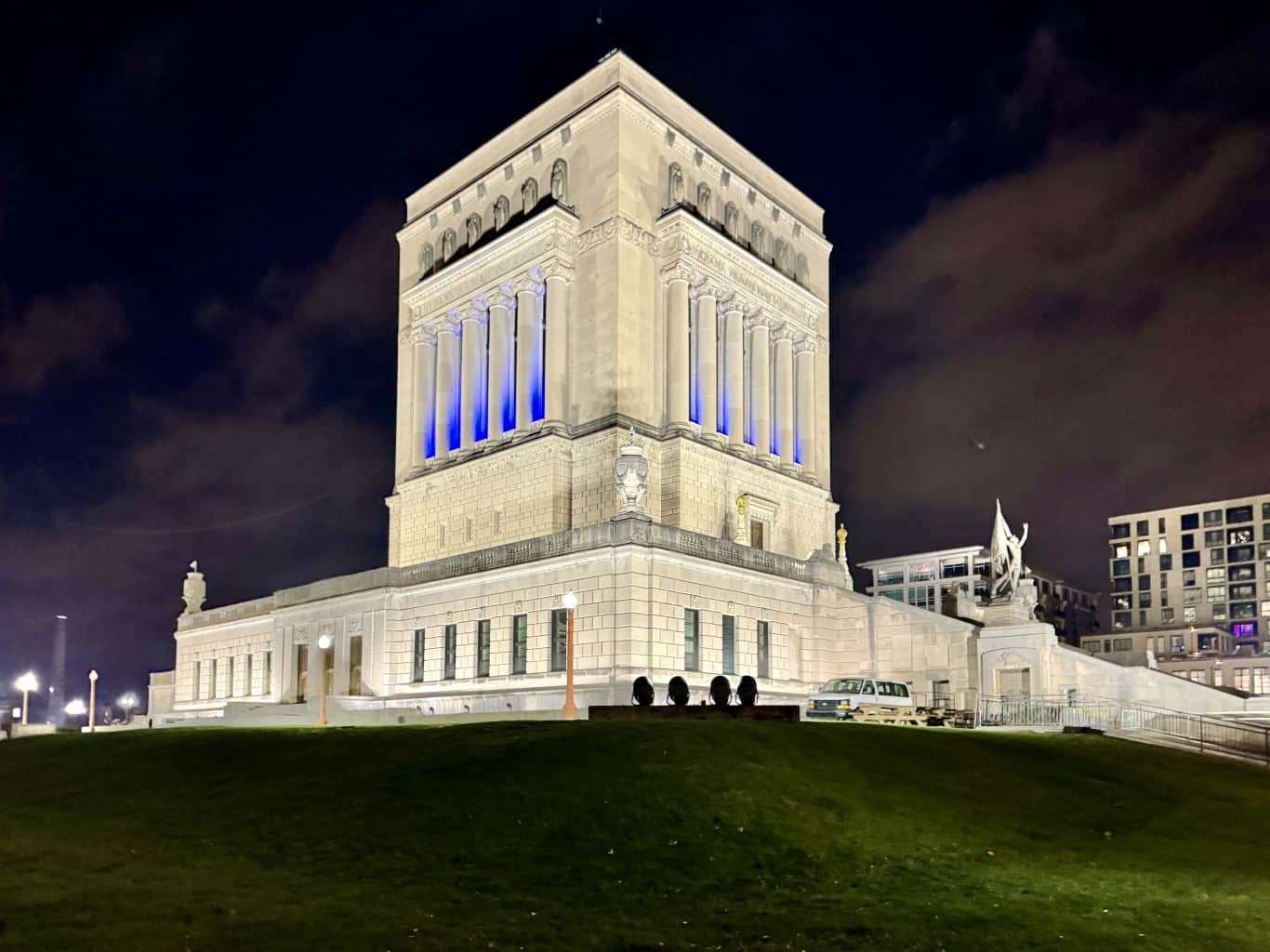 Indiana War Memorial, Michigan... by Warren LeMay