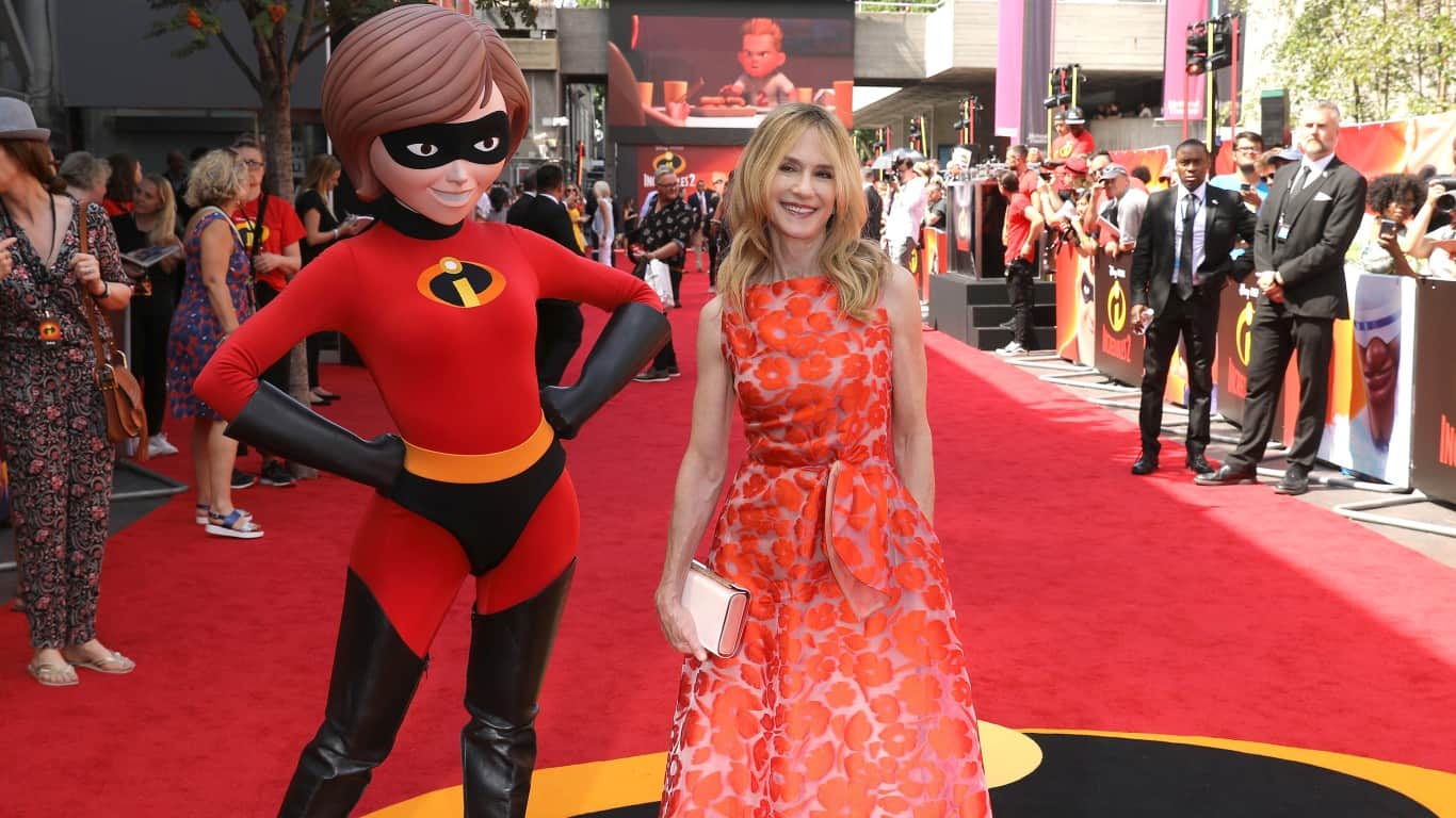 Holly Hunter 2018 | 'Incredibles 2' UK Premiere