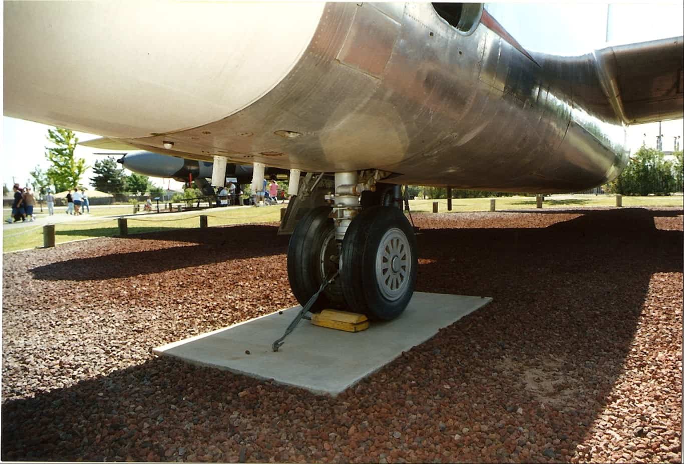 B-45 Tornado nose gear by Bill Abbott