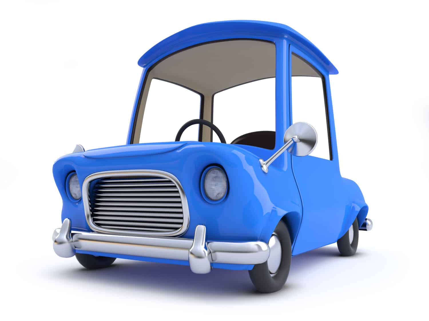 3d Cartoon style car