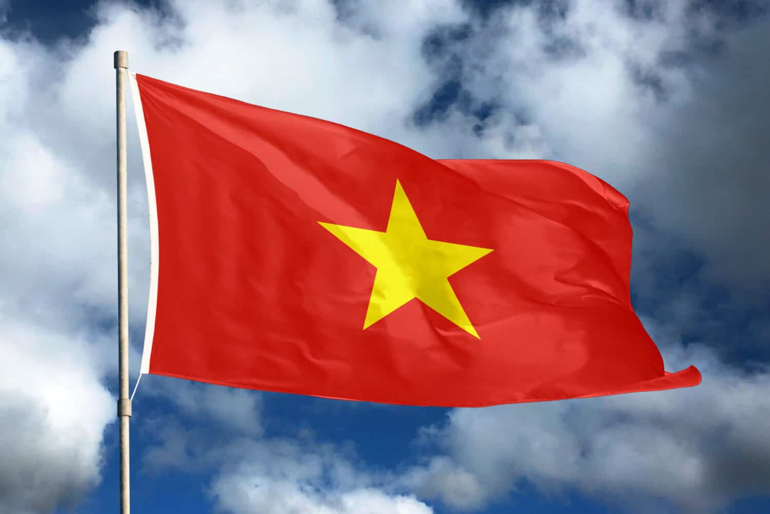 Flag of Vietnam.