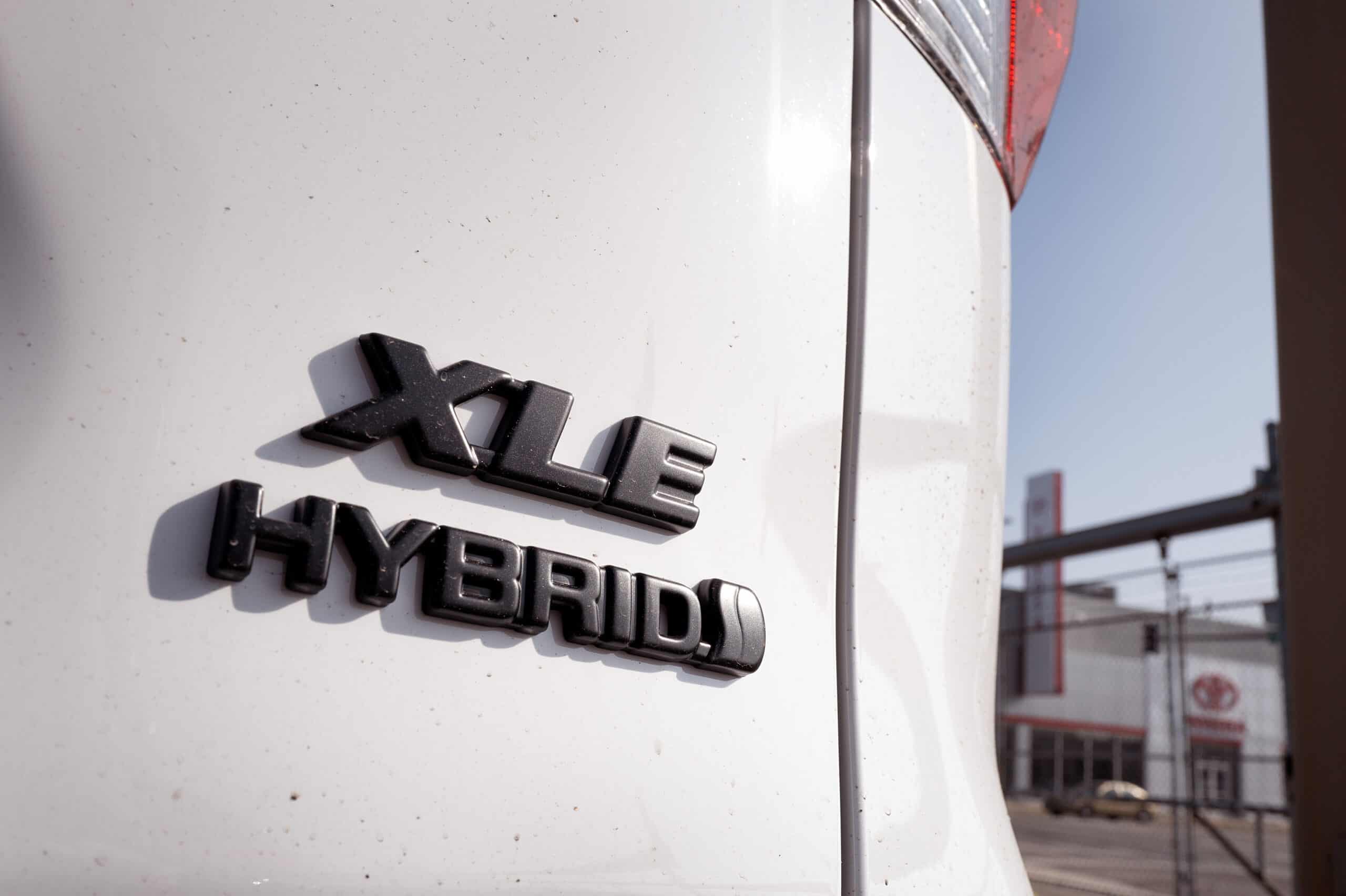 CHICAGO, ILLINOIS - FEBRUARY 06: A Toyota RAV4 hybrid vehicle is offered for at a dealership on February 06, 2024 in Chicago, Illinois. The Japanese carmaker is forecasting record profits driven by its strong sales of hybrid vehicles. (Photo by Scott Olson/Getty Images)