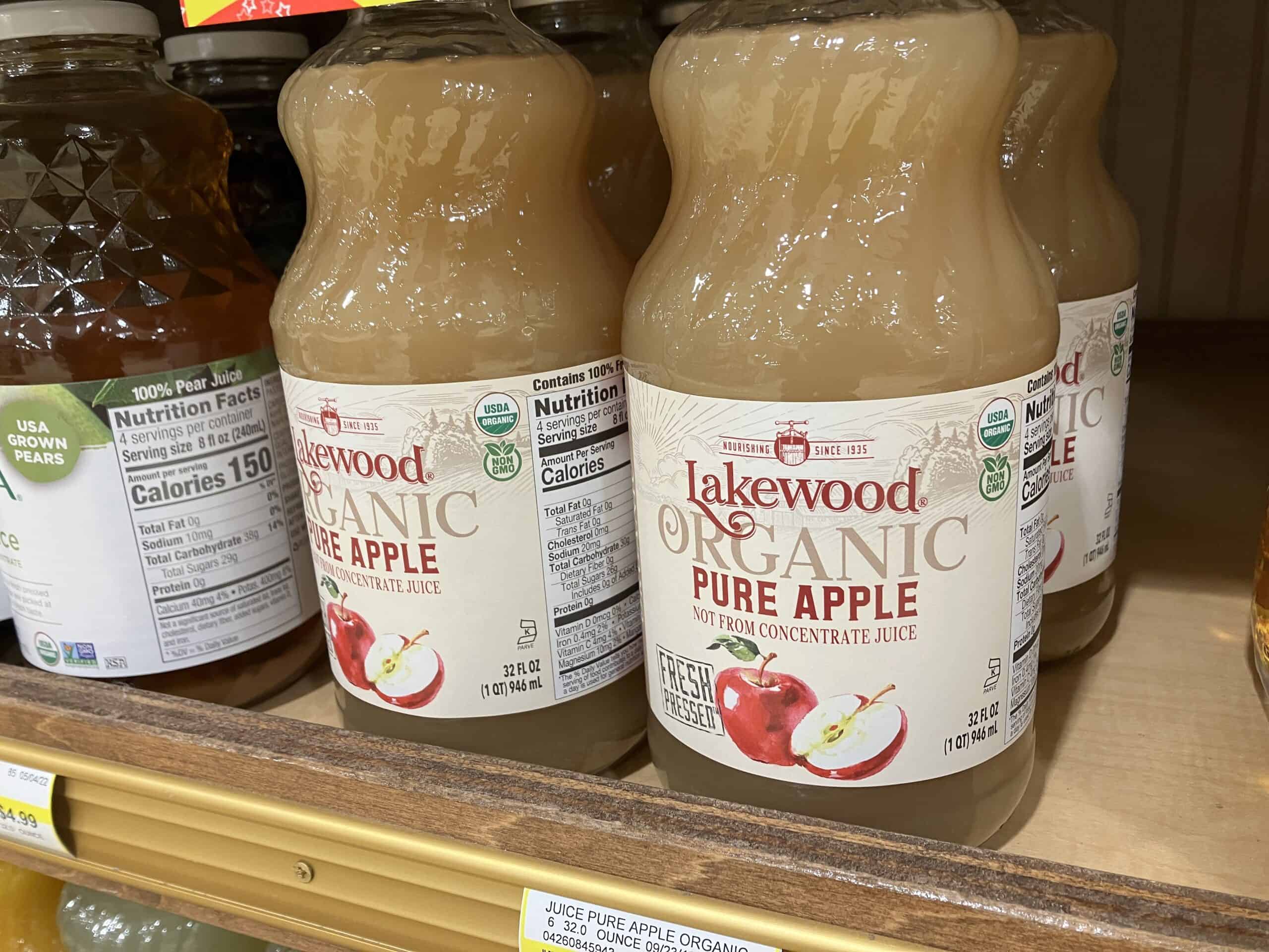 Lakewood organic apple juice