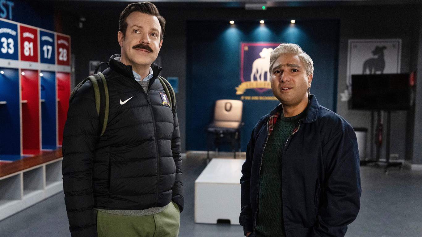 Ted Lasso, &quot;So Long, Farewell&quot; | Jason Sudeikis and Nick Mohammed in Ted Lasso (2020)