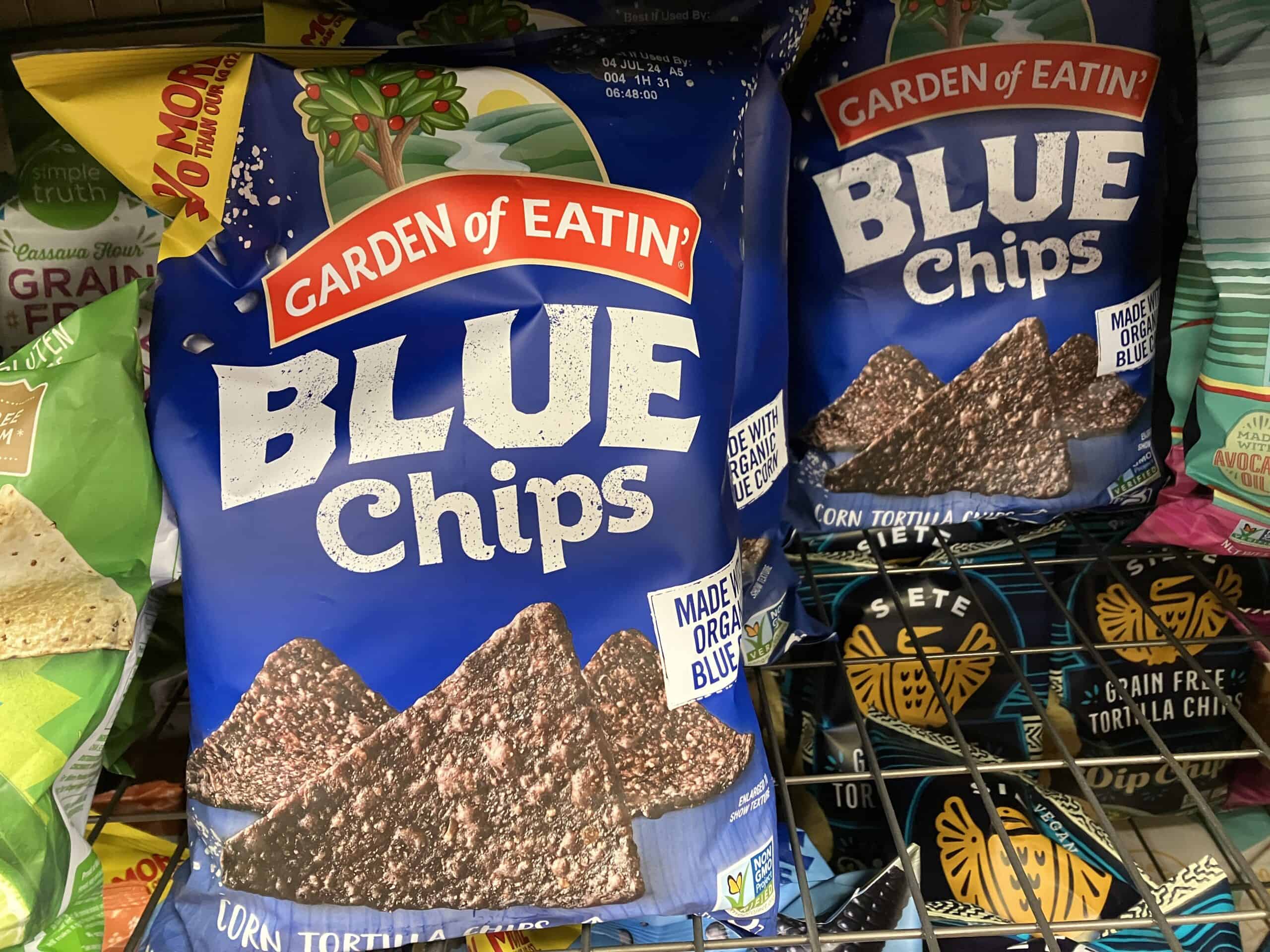 Garden of Eatin&#039; blue corn tortilla chips