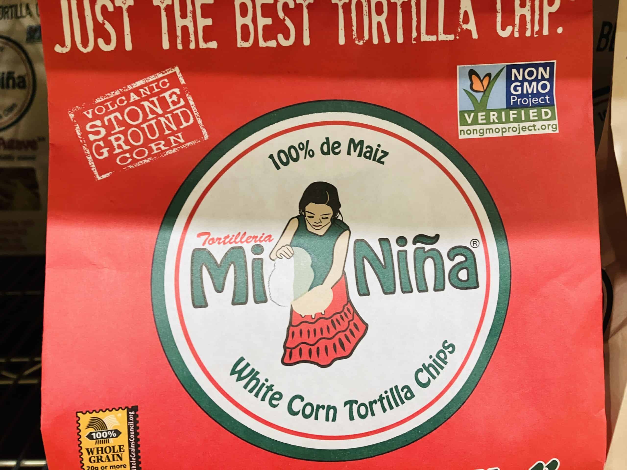 Mi Niña white corn tortilla chips