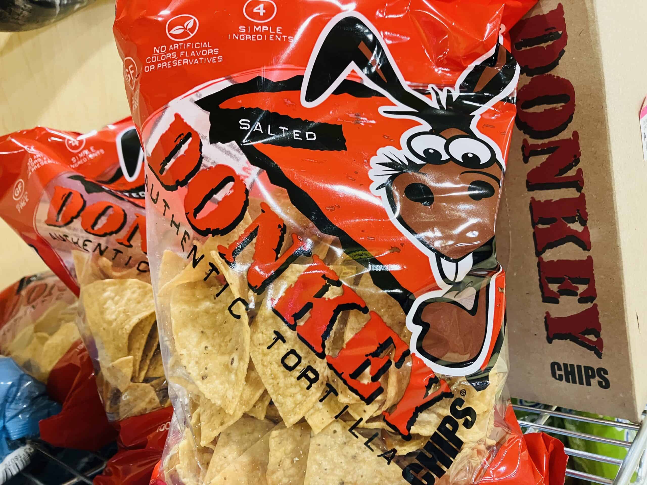 Donkey tortilla chips