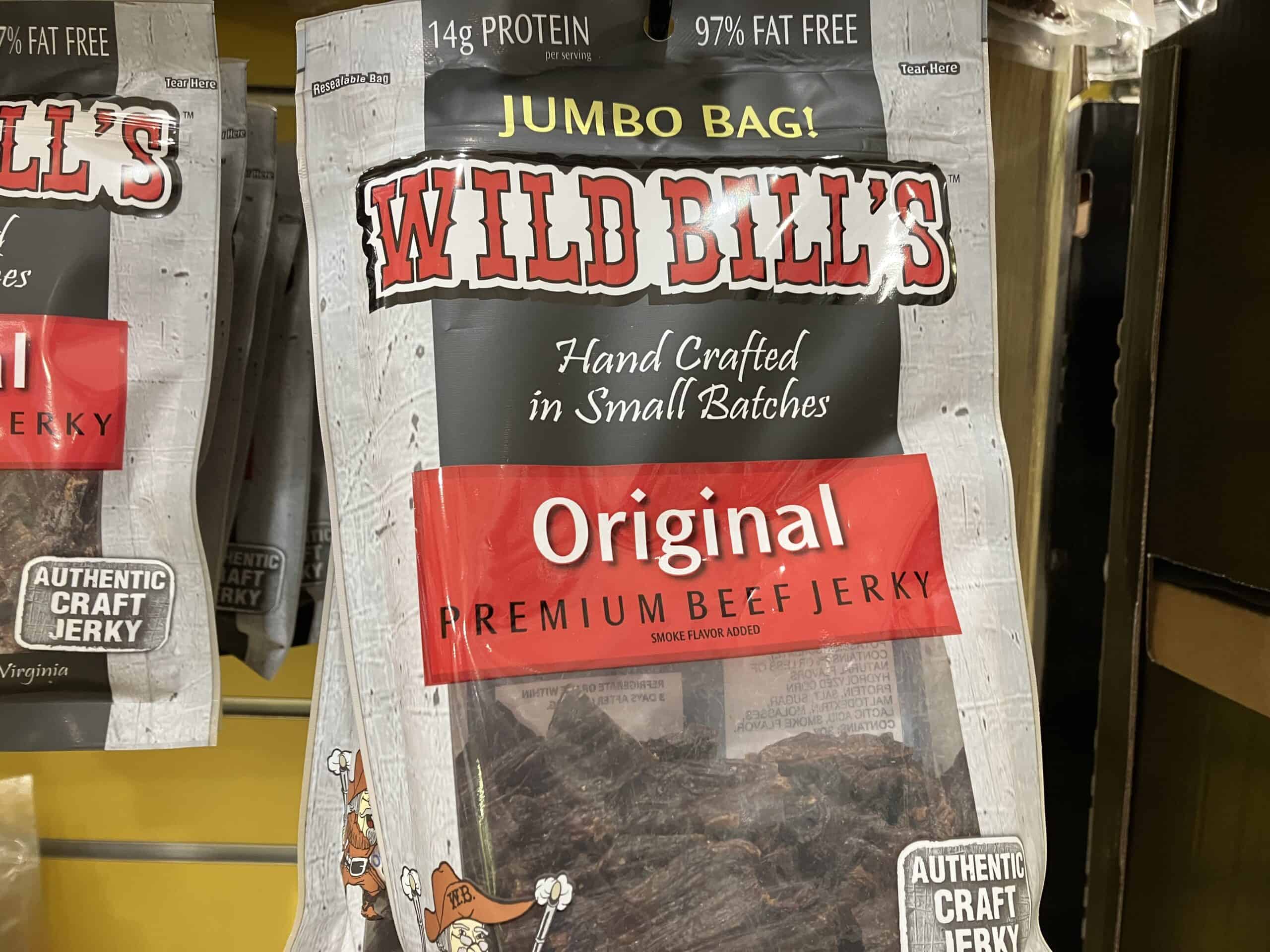 Wild Bill&#039;s beef jerky