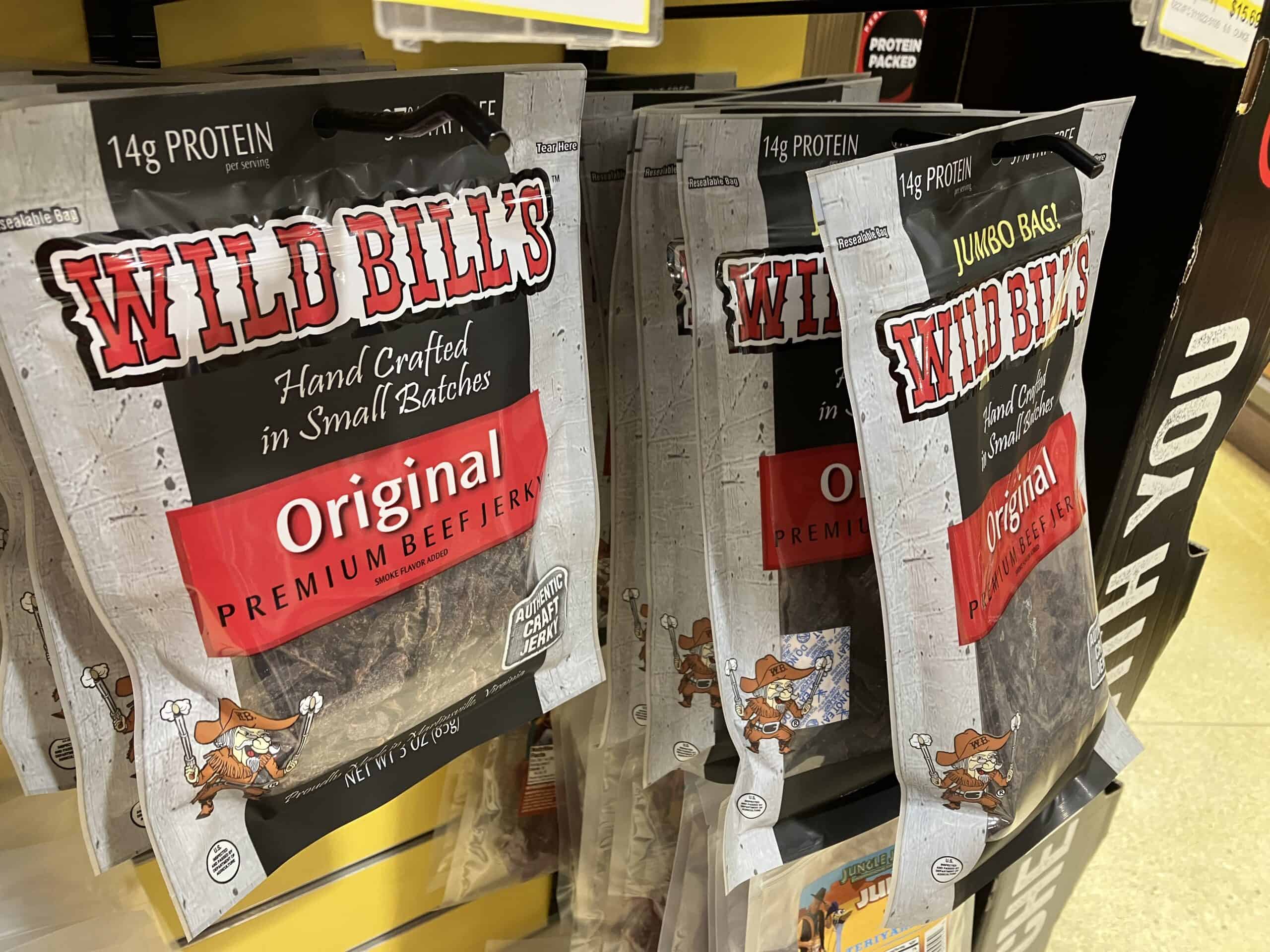 Wild Bill&#039;s beef jerky