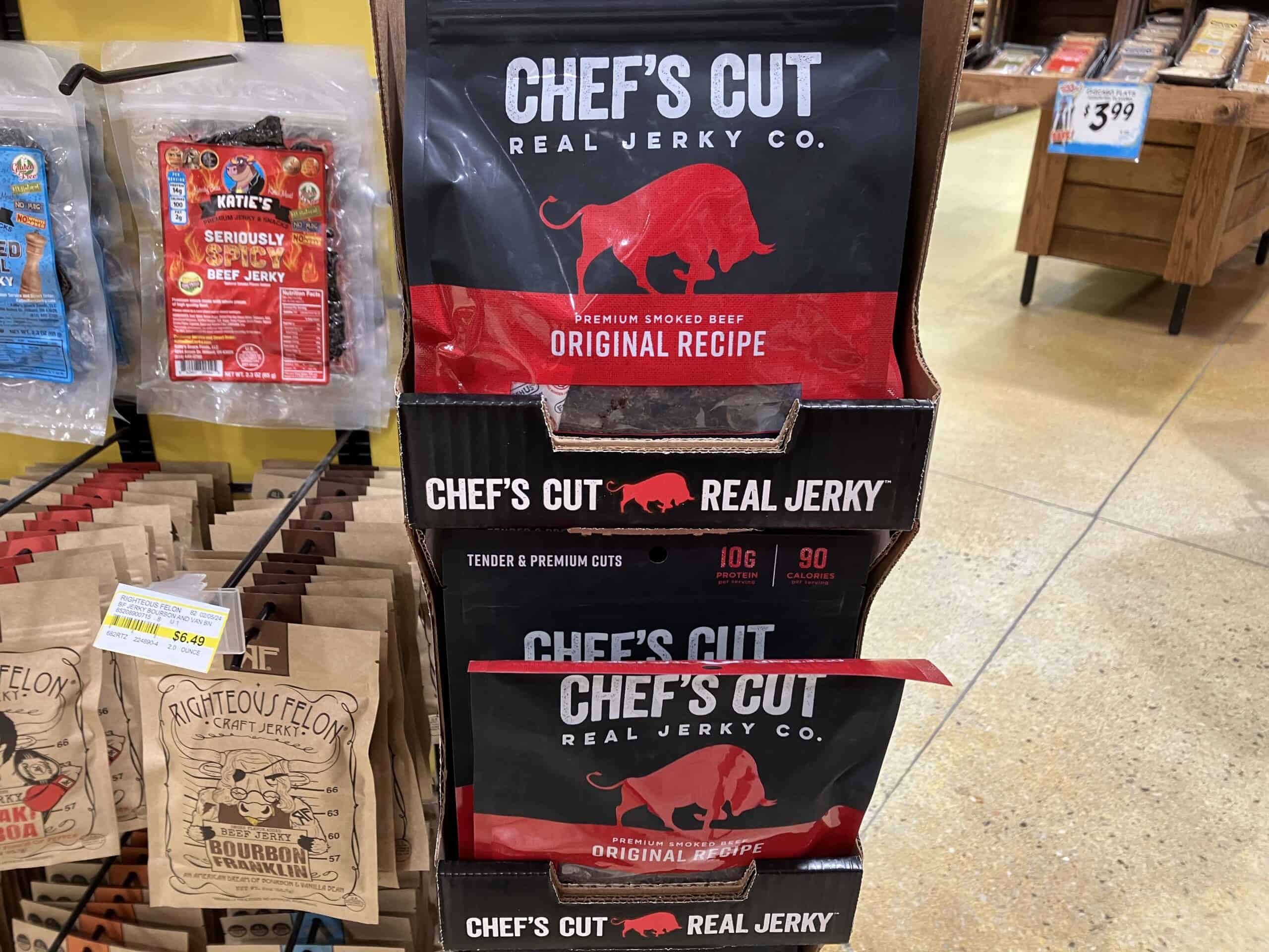 Chef&#039;s Cut beef jerky