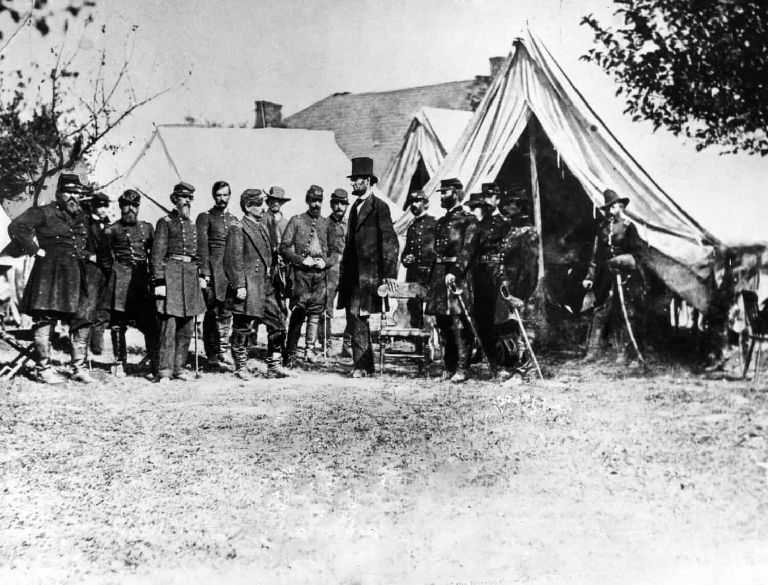 Abraham Lincoln at Antietam