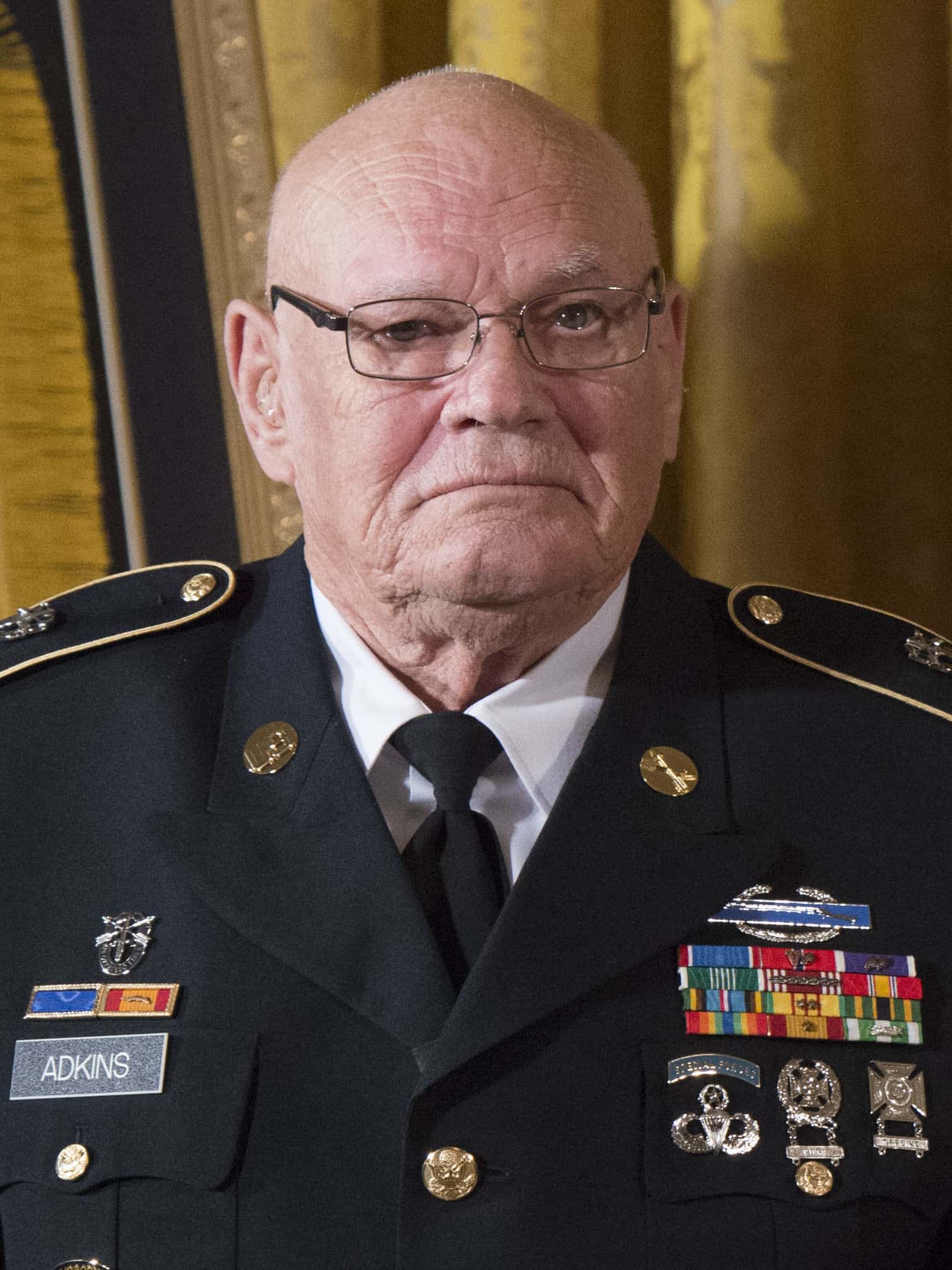 U.S. Army Command Sgt. Maj. Bennie G. Adkins by Alfredo Barraza