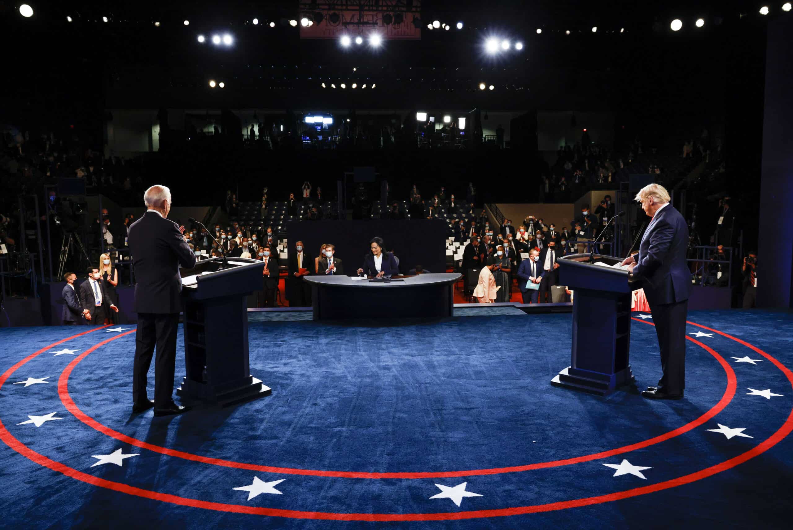 Donald Trump And Joe Biden Participate In Final Debate Before Presidential Election