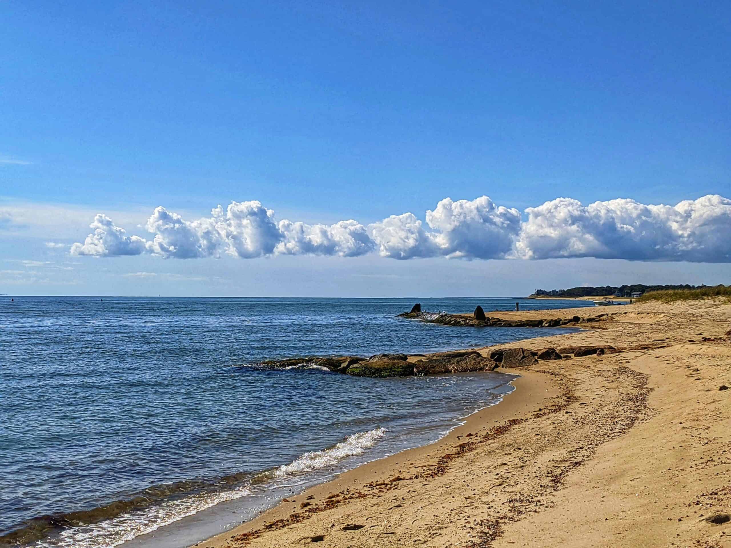 Popponesset Island, Massachusetts | Popponesset Beach on a fall day