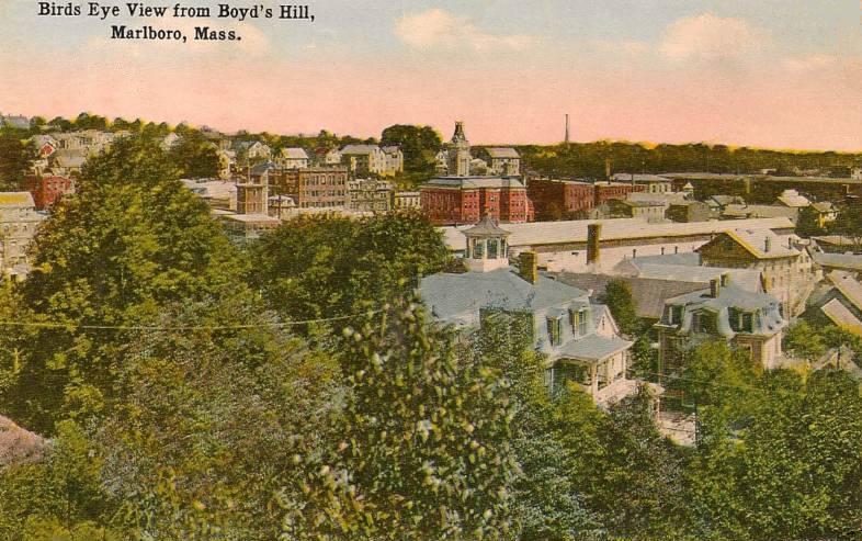 Marlborough, Massachusetts | File:Bird&#039;s-eye View from Boyd&#039;s Hill, Marlborough, MA.jpg