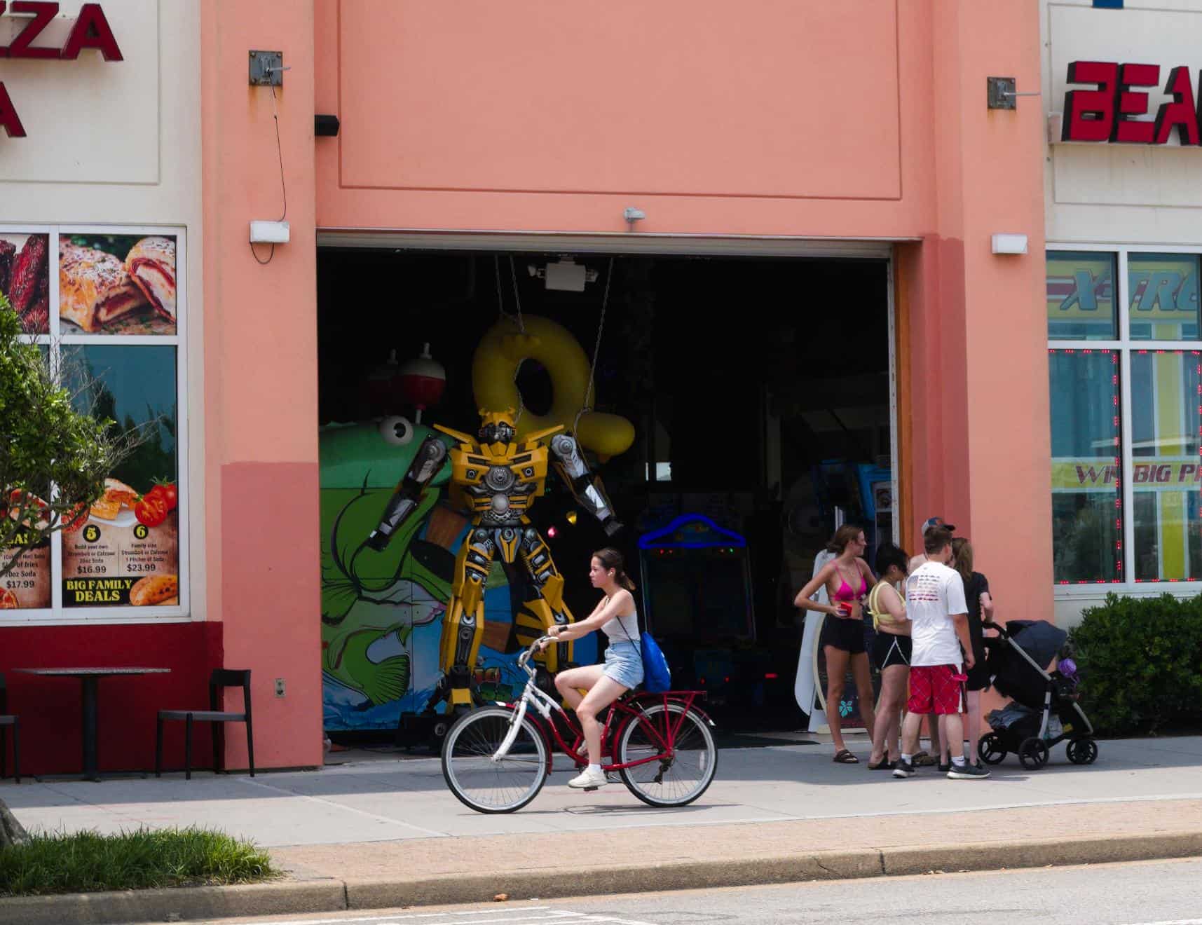 Bicycle and Bee_A667132 by Chuck Moser