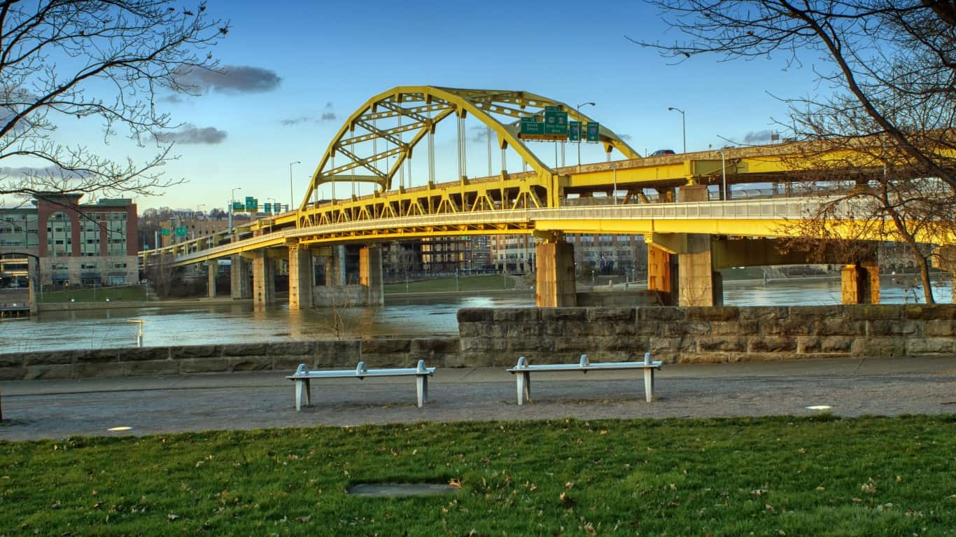 Pittsburgh+PA+bridge+ | Well Placed Benches