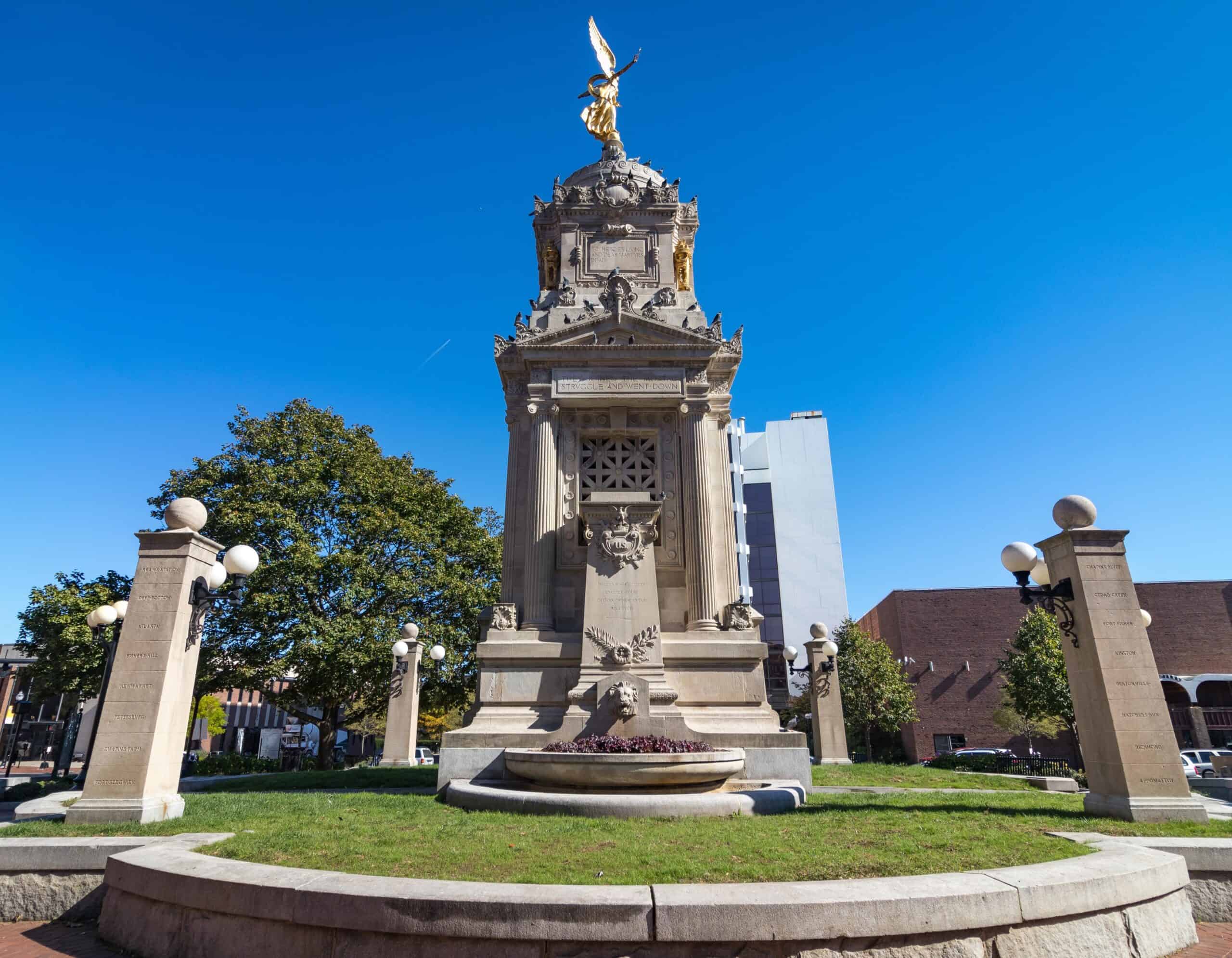 New Britain, Connecticut | Soldiers&#039; Monument - Downtown New Britain, CT