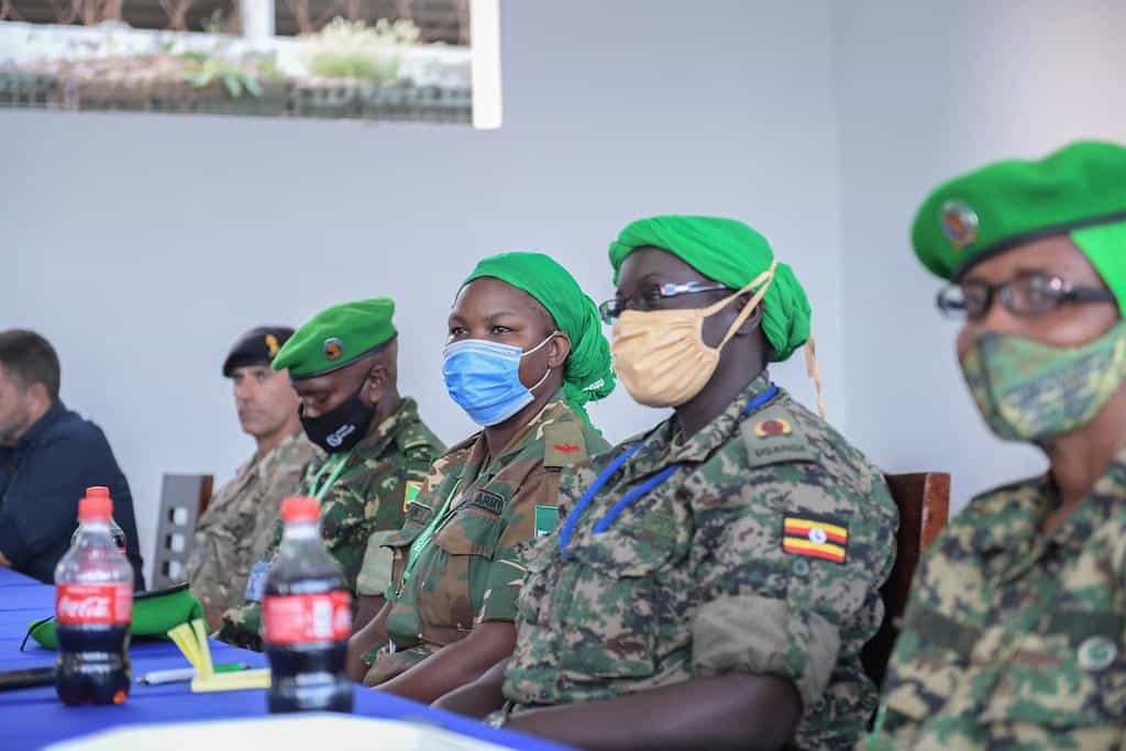 AMISOM fetes military commanders for their distinguished service in Somalia by AMISOM Public Information