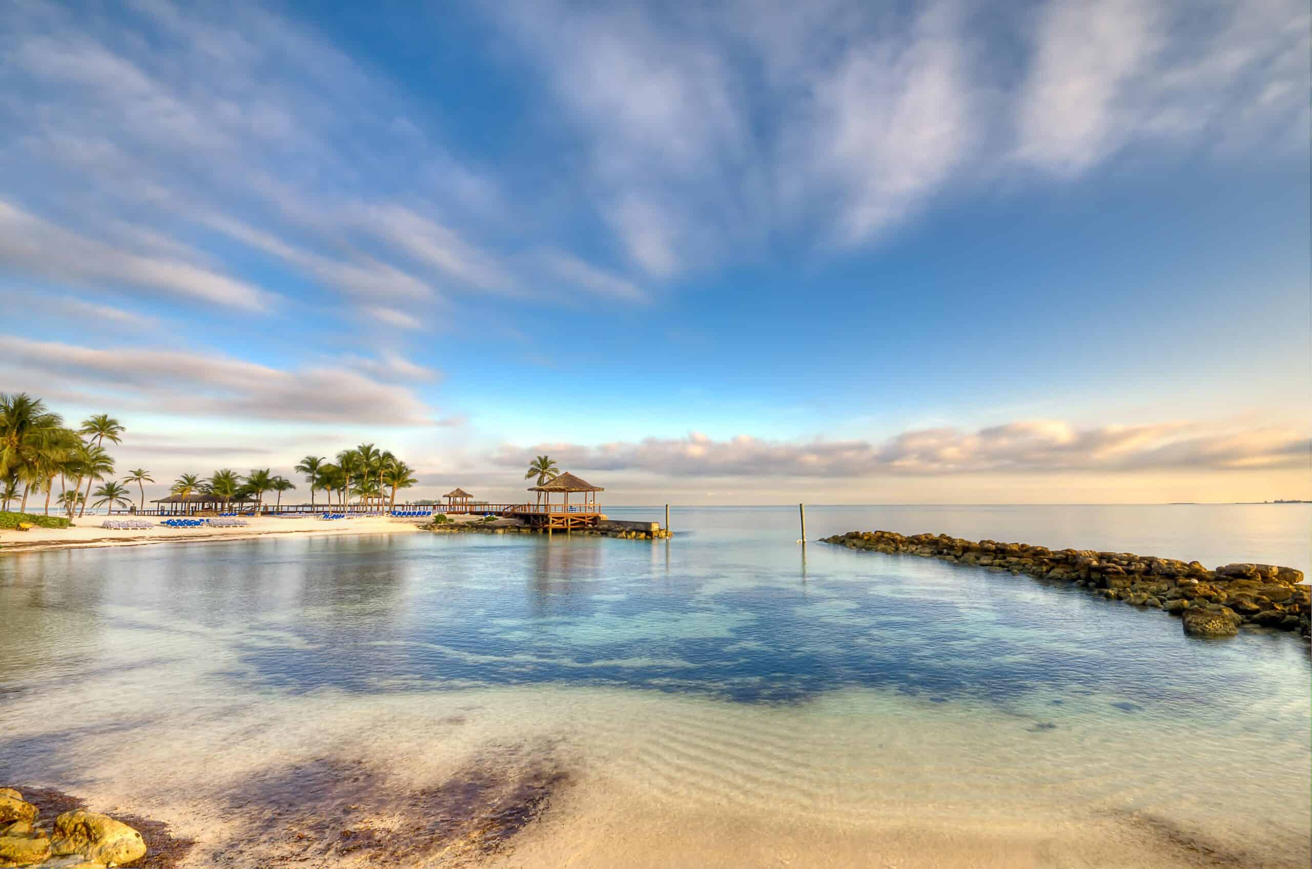 The Bahamas | Morning in a Bahamas Beach