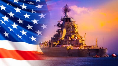 The World’s Largest Warship is Over 3 Football Fields Long