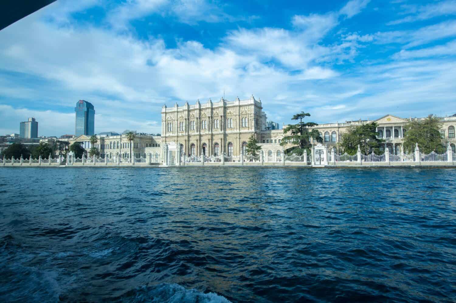 Amazing Ciragan Palace, Istanbul, Turkey.